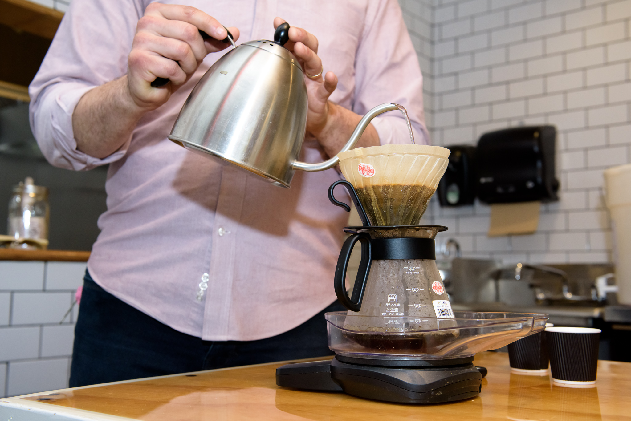 Pour Over Coffee Method